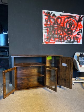 Aparador/Armario Cocina Madera y Metal