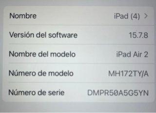 Apple iPad Air 2 plata