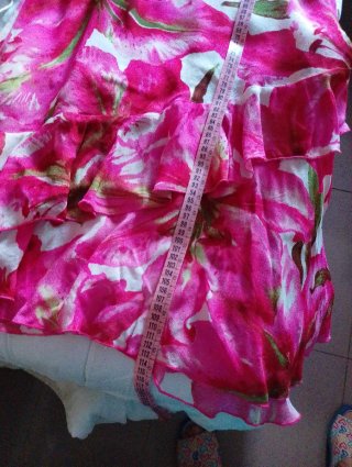 Vestido El Corte Inglés flores rosa