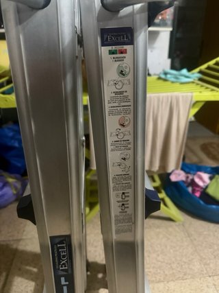 Escalera aluminio multiusos plegable
