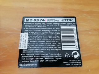 Minidisk TDK PRECINTADOS