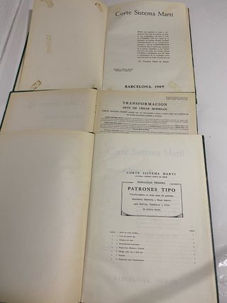 Libros Corte Sistema Martí (3 Tomos)
