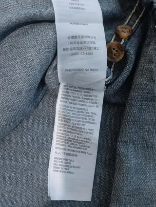 Camisa Vaquera Abercrombie & Fitch Talla M