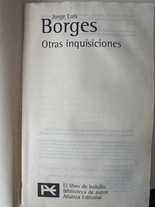 Otras inquisiciones