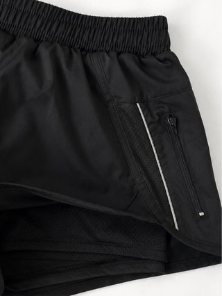 Pantalón corto deportivo negro