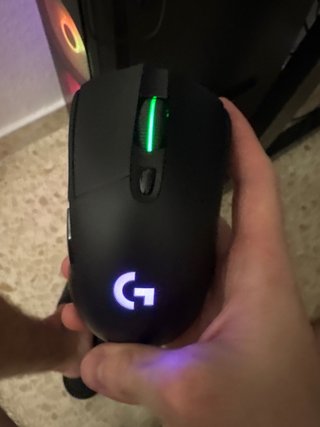 Ratón Logitech G703 Negro