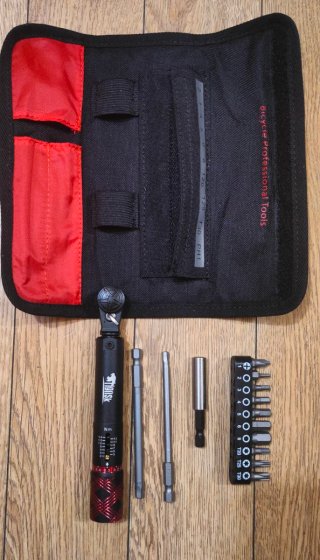 Mini llave dinamométrica 2-14 Nm