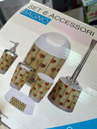 Set Bagno 6 Pezzi