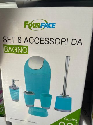 Set Bagno 6 Pezzi