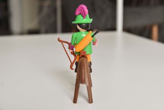 Playmobil Caza Medieval con Caballo