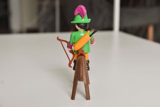 Playmobil Caza Medieval con Caballo