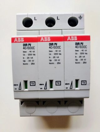 Protector Sobretensión ABB OVR PV 40-1000C