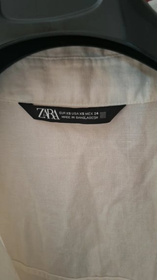 Abito chemisier Zara bianco