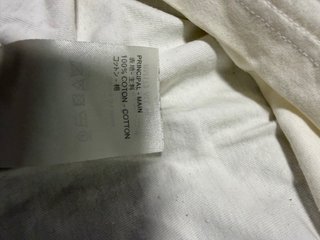 Camiseta Louis Vuitton x Supreme Blanca 2017 USADO