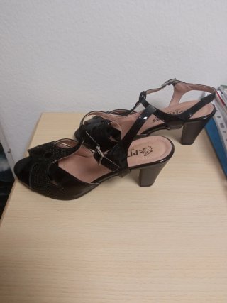 Zapatos Pitillos de tacón negros, 37