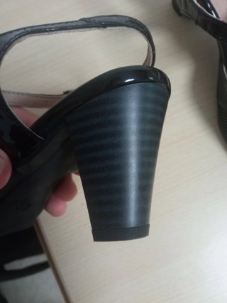 Zapatos Pitillos de tacón negros, 37