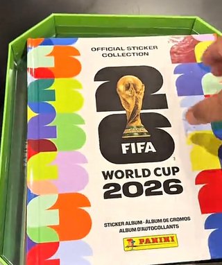 Álbum Panini FIFA World Cup 2026 tapa dura