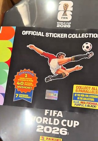 Álbum Panini FIFA World Cup 2026 tapa dura