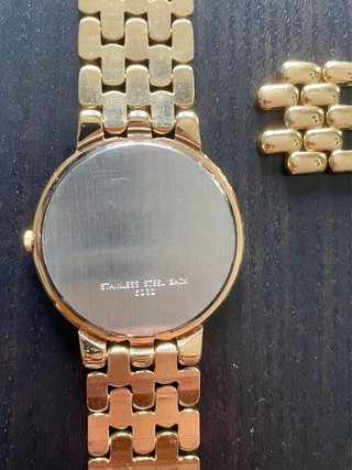Reloj Festina para mujer chapado en oro de 1995