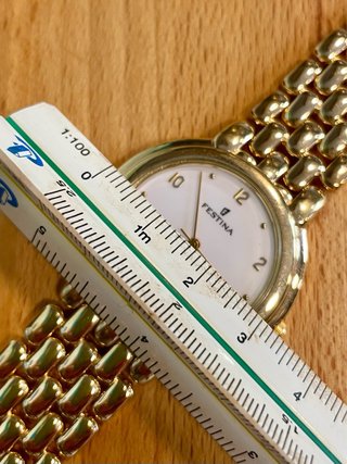 Reloj Festina para mujer chapado en oro de 1995
