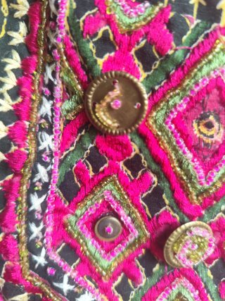 Camiseta Boho K. Derhy Talla S Multicolor