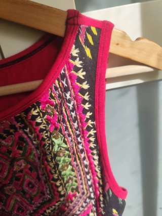 Camiseta Boho K. Derhy Talla S Multicolor