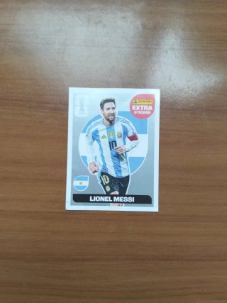 Cromo Panini Extra Sticker Messi