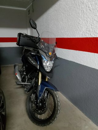 Motor Hispania Tray 125 Azul/Gris