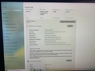PC sobremesa i3 3240 6GB RAM