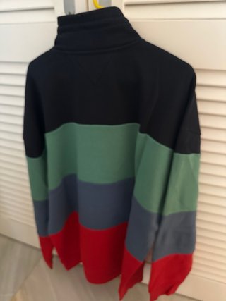 Sudadera Tommy Hilfiger Colorblock Talla XXL