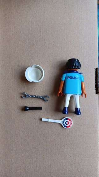 Playmobil 3655 Policía Playero Quad Accesorios