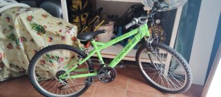Bicicleta DENBIKE verde 24 pollici