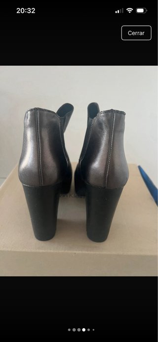 Botines Calvin Klein Plataforma Tacón