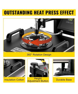 Prensa de Calor y Cortadora Vinilo