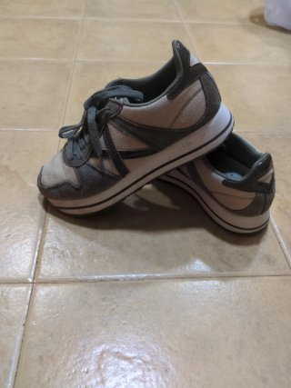 Zapatillas Munich Beige y Verde Oliva
