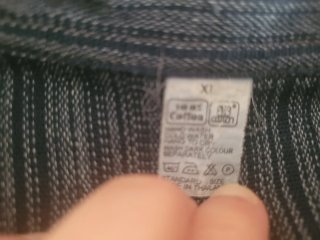 Lote 2 camisas hombre algodón XL