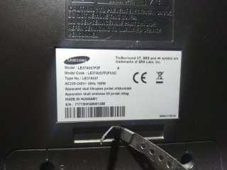 TV Samsung Negra