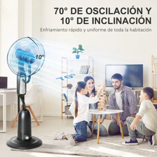 Ventilador Nebulizador con Agua