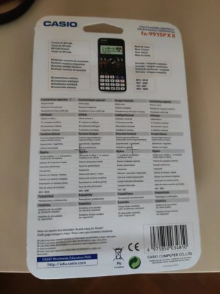Calculadora Casio fx-991SPX II Classwiz