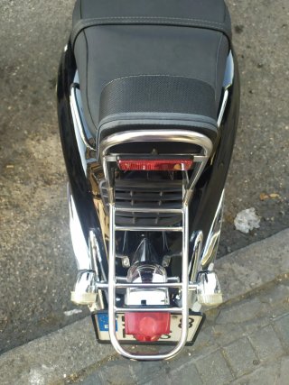 MTR Mallorca 125 Scooter Negra Automática