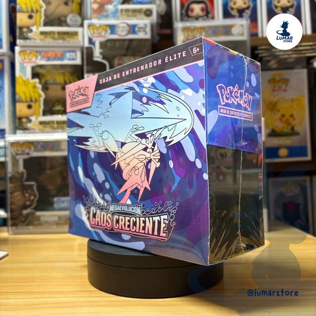Pokemon TCG Caja Entrenador Élite Caos Creciente