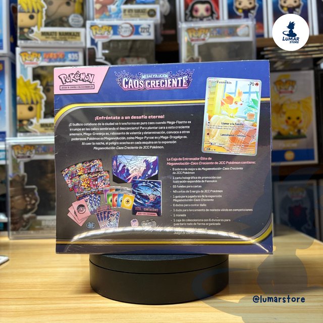 Pokemon TCG Caja Entrenador Élite Caos Creciente