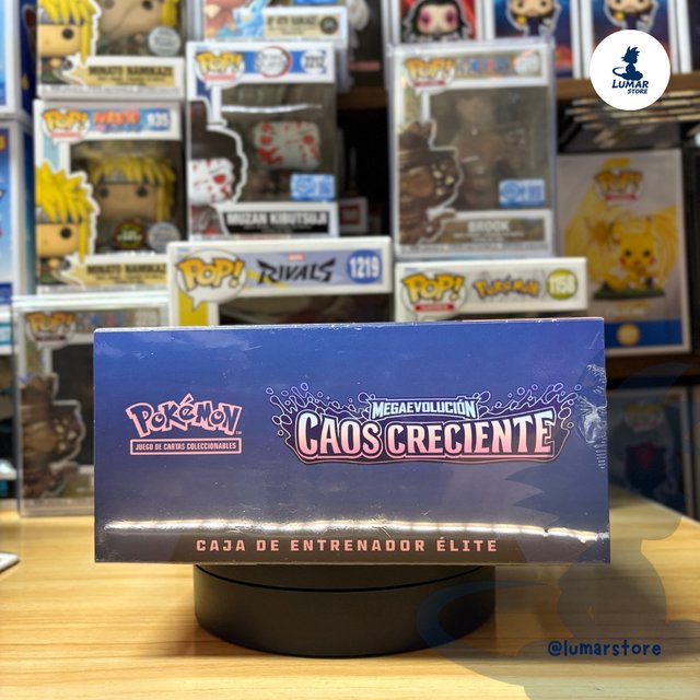 Pokemon TCG Caja Entrenador Élite Caos Creciente