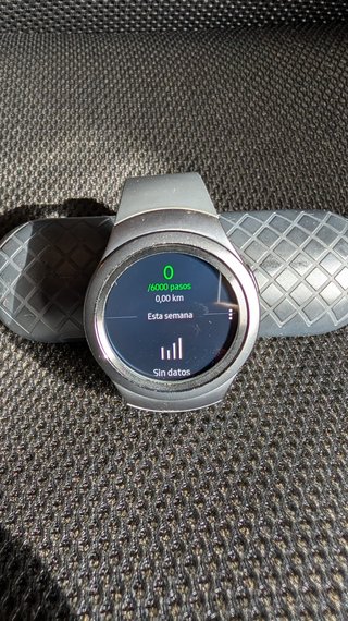 2 x Samsung Gear S2 Smartwatch Plata
