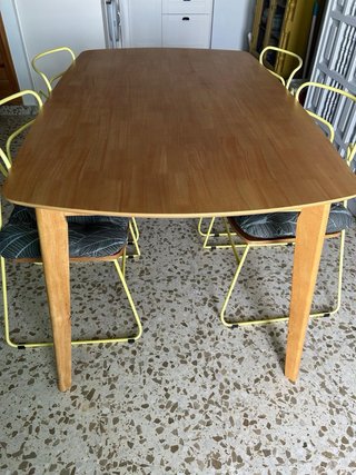 Mesa de comedor Sklum madera