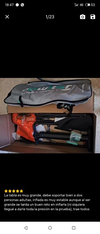 Tabla de pádel surf hinchable Funwater