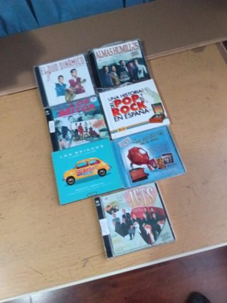 CDs Música Pop Rock Español Varios Artistas,,8€ un