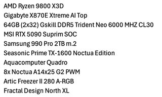 PC Profesional/Gaming 4K (RTX 5090+9800X3D+64GB)