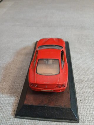 Modellino Ferrari Rosso 550 maranello
