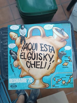 Vinilo Desmadre '75 - Aquí está el Güisky Cheli